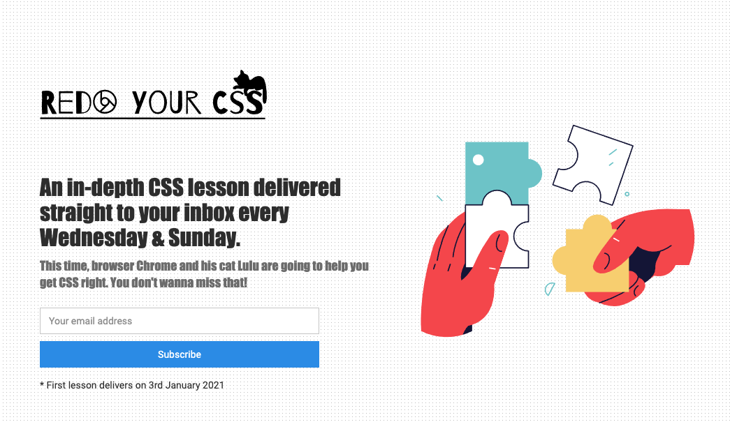 Redo Your CSS - with Chrome & Lulu gallery image