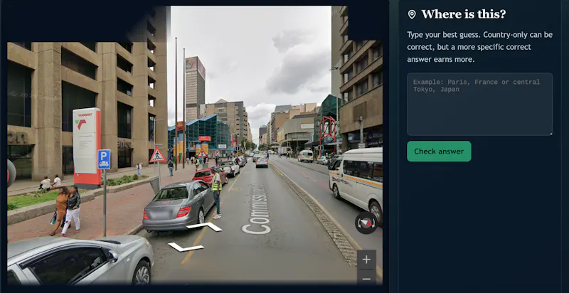 GeoCornr screenshot 2