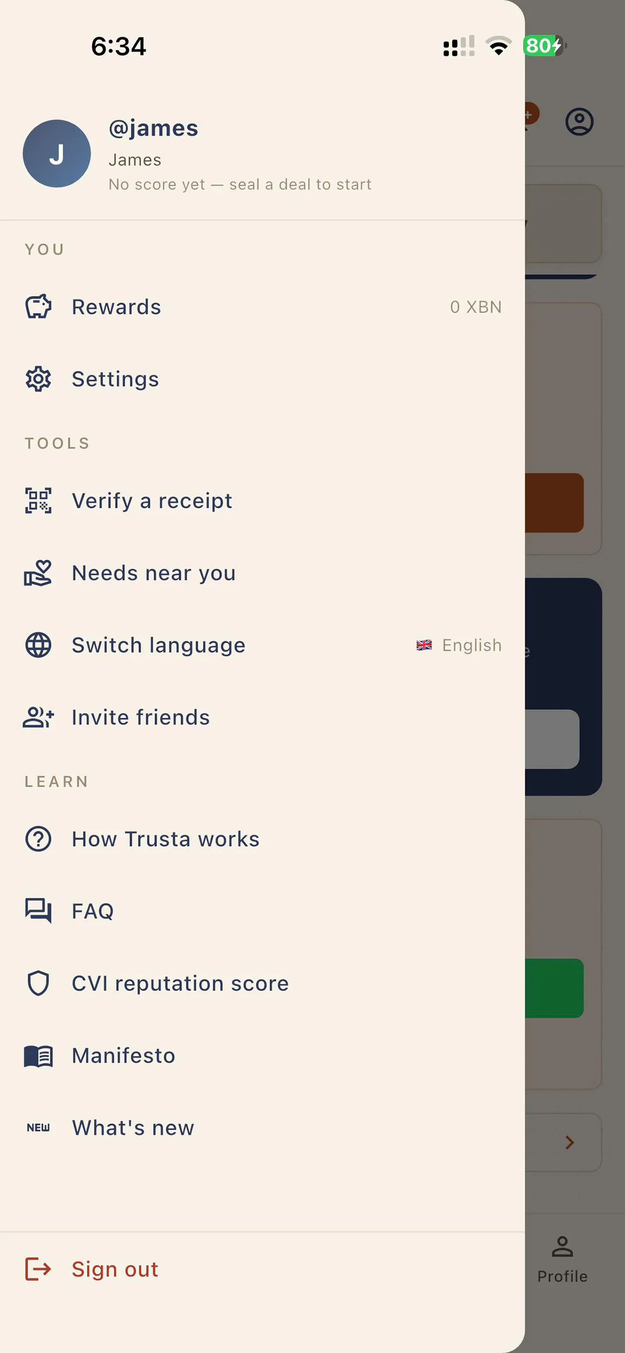Trusta 截图 2