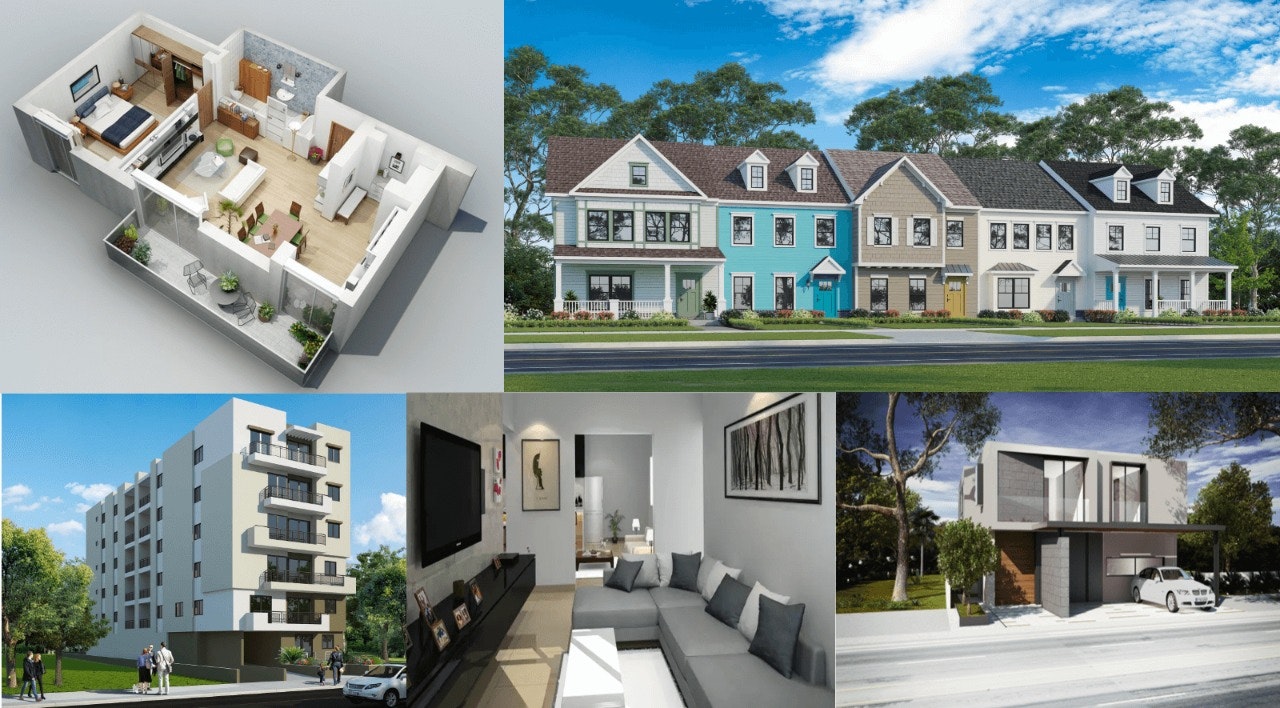 real estate rendering company