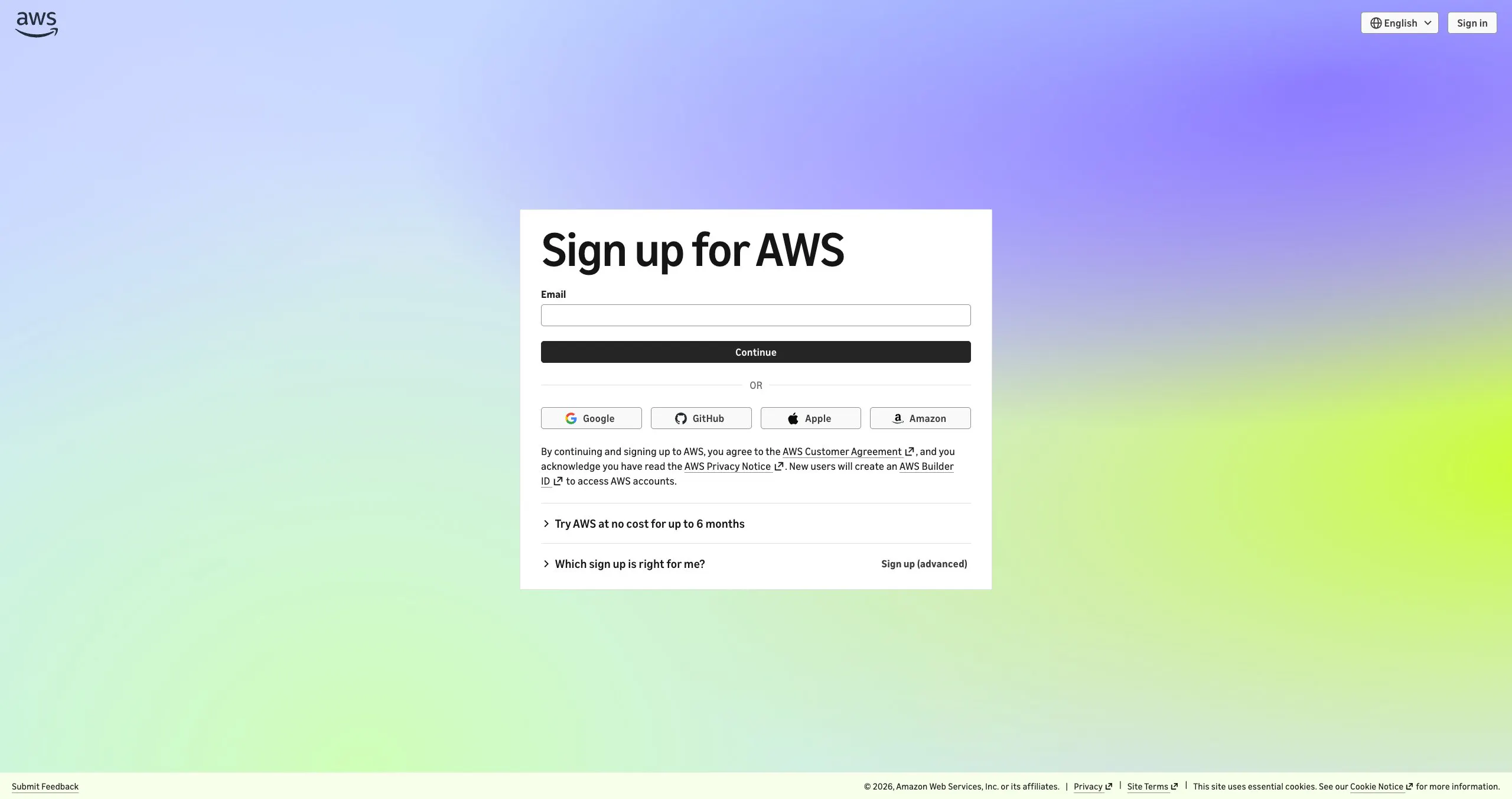 New Getting Started Experience for AWS gallery image