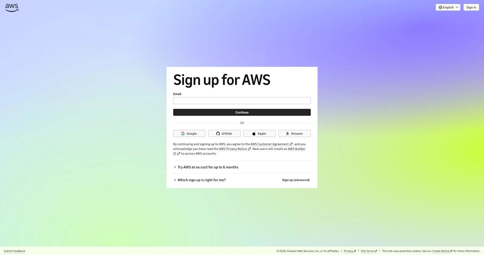 New Getting Started Experience for AWS screenshot 2