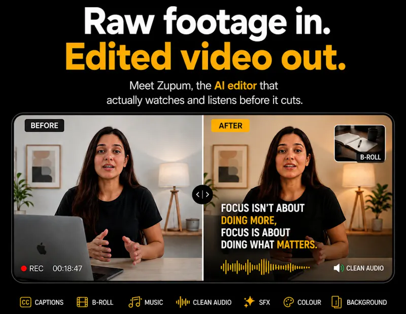 Zupum - AI Video Editor screenshot 5
