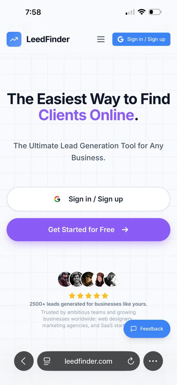 LeedFinder
