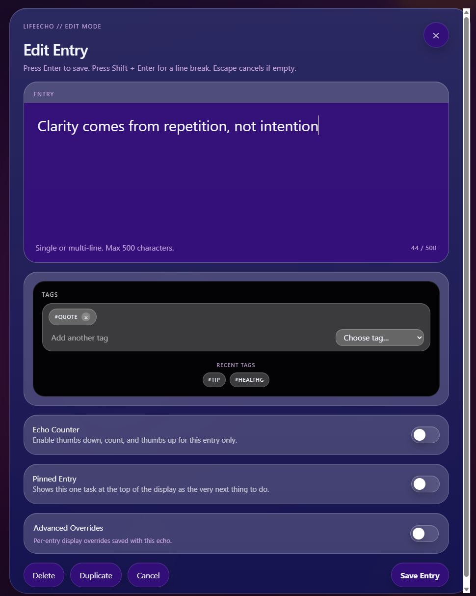 LifeEcho gallery image