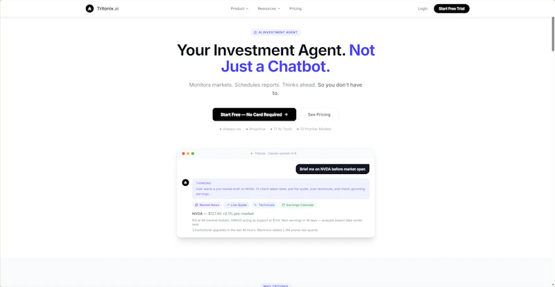 Tritonix.ai screenshot 2