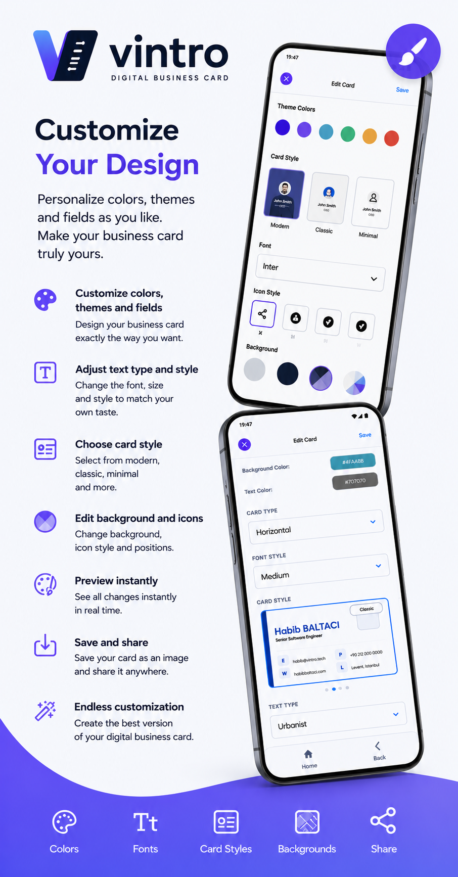 vintro - Digital Business Card gallery image