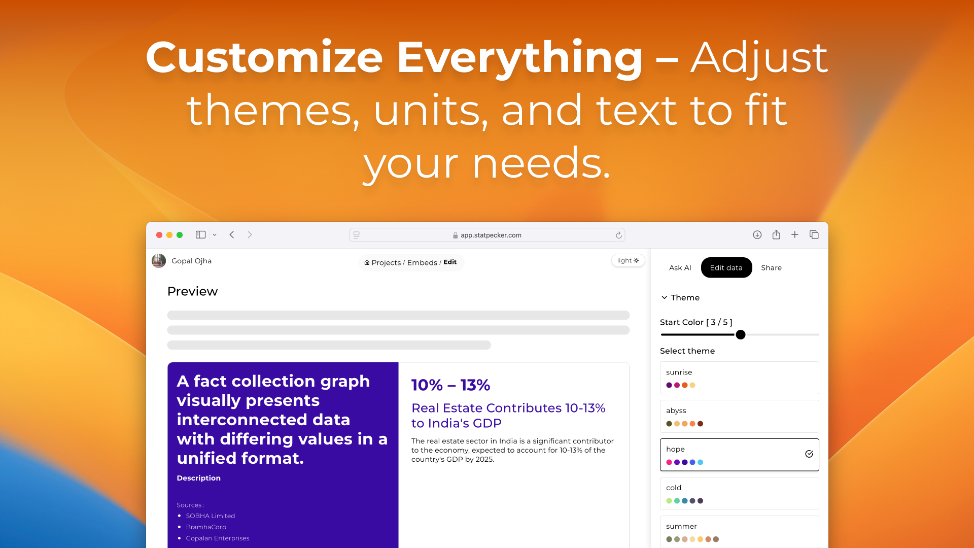 StatPecker gallery image