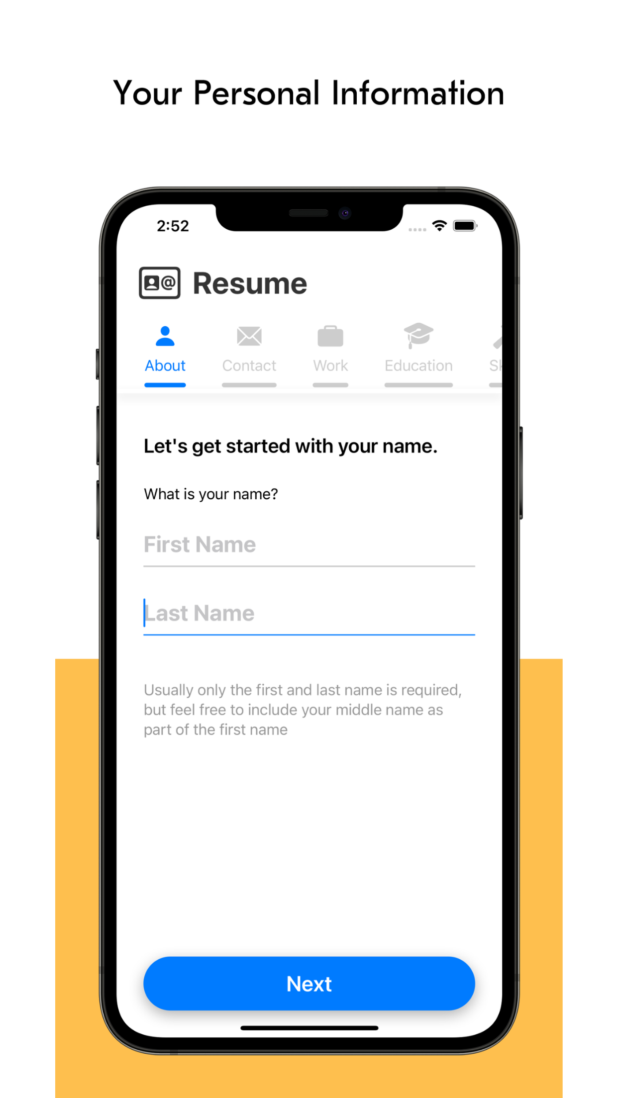 Resume Builder - DevOps gallery image