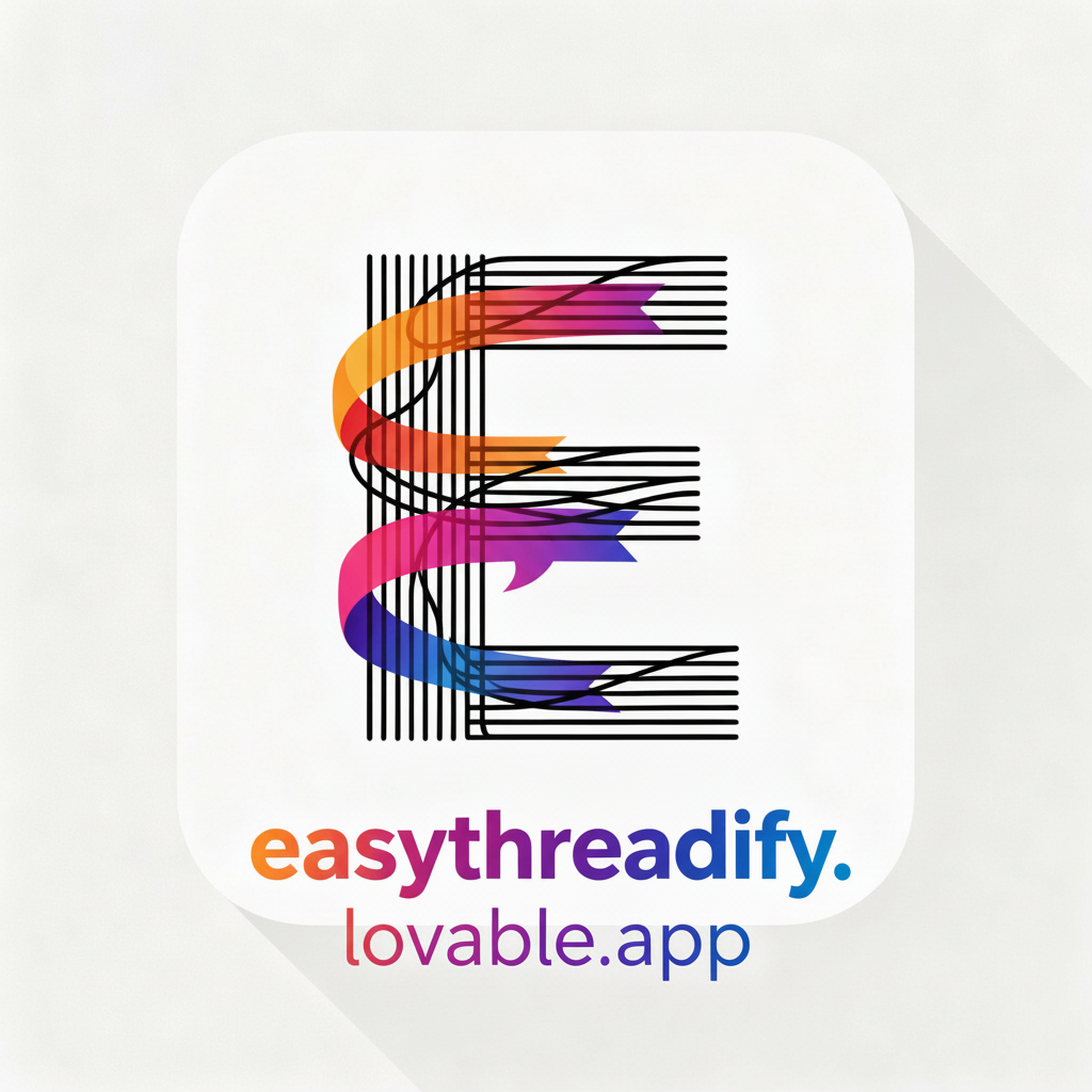 Threadify: Text-to-Post Carousel Maker - Product Hunt launch logo and brand identity