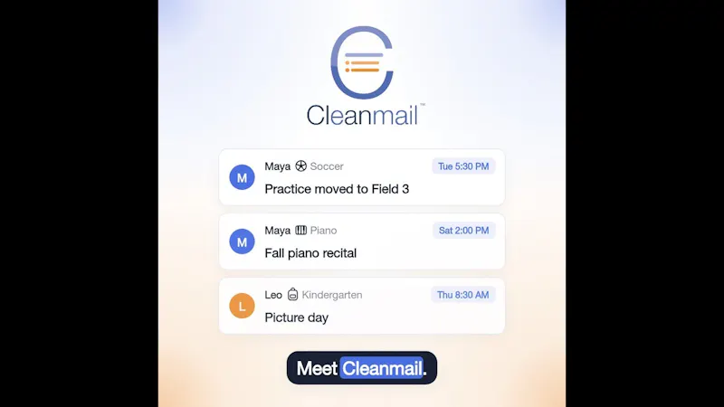 Cleanmail: Family Inbox screenshot 1 (video preview)