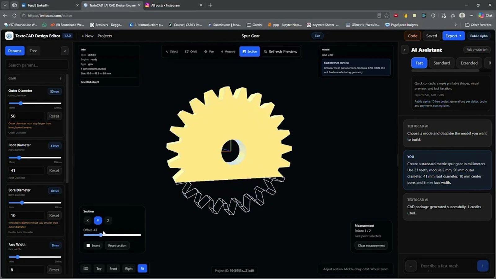 TextoCAD screenshot 1 (video preview)