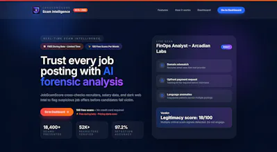 JobScamScore gallery image