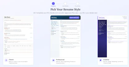 QuickResumeAi gallery image