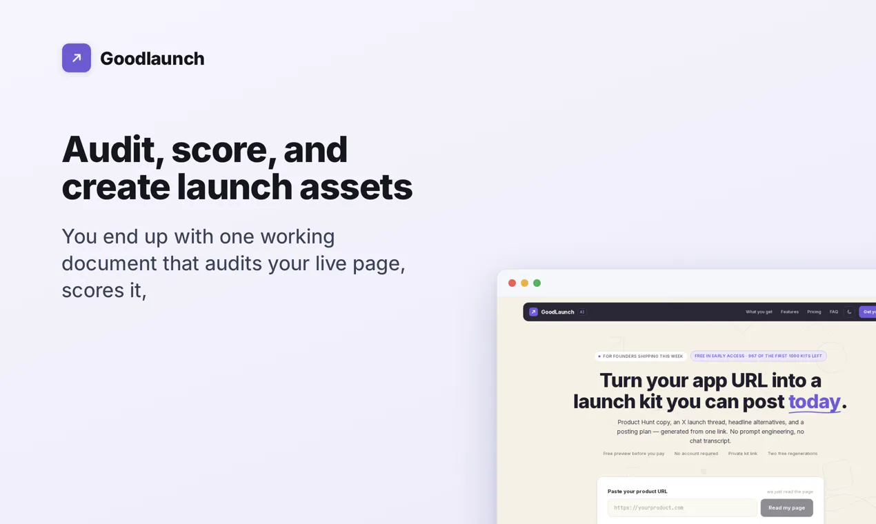 GoodLaunch gallery image