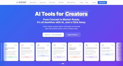 Sambhav AI gallery image