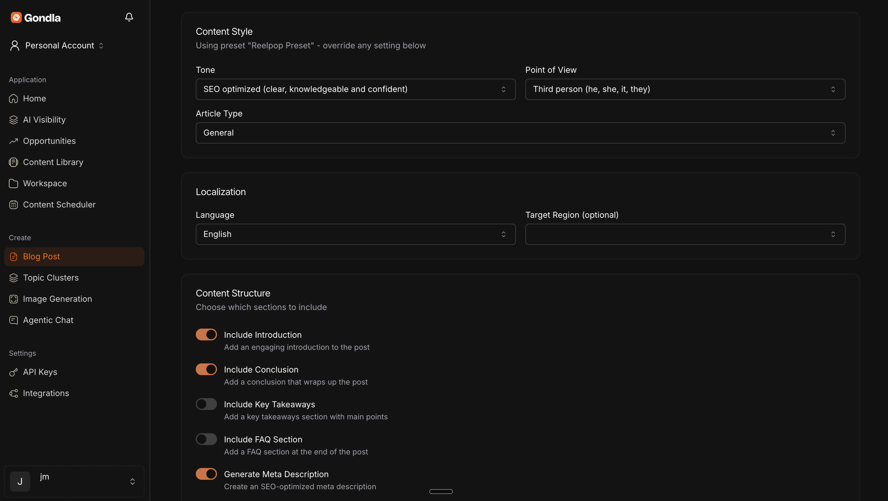 Gondla - Screenshot 4 showing product features and functionality