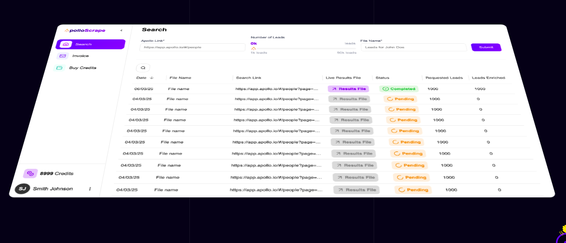 Apollo Scrape gallery image