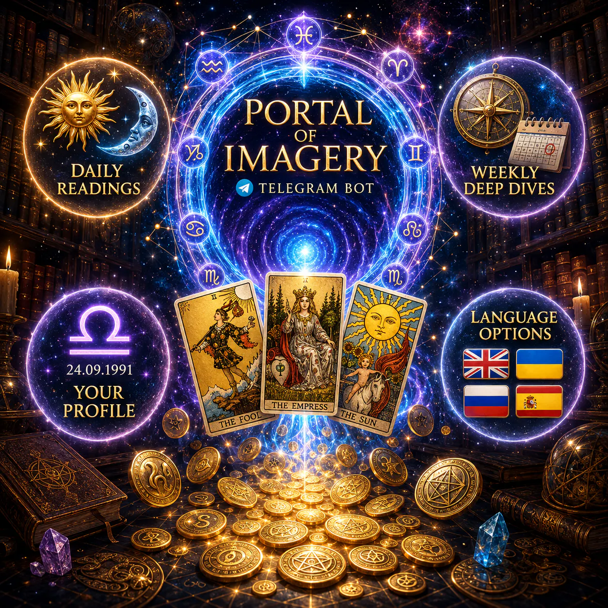 Portal Of Imagery Telegram Bot gallery image