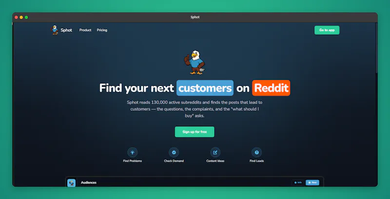 Sphot screenshot 1