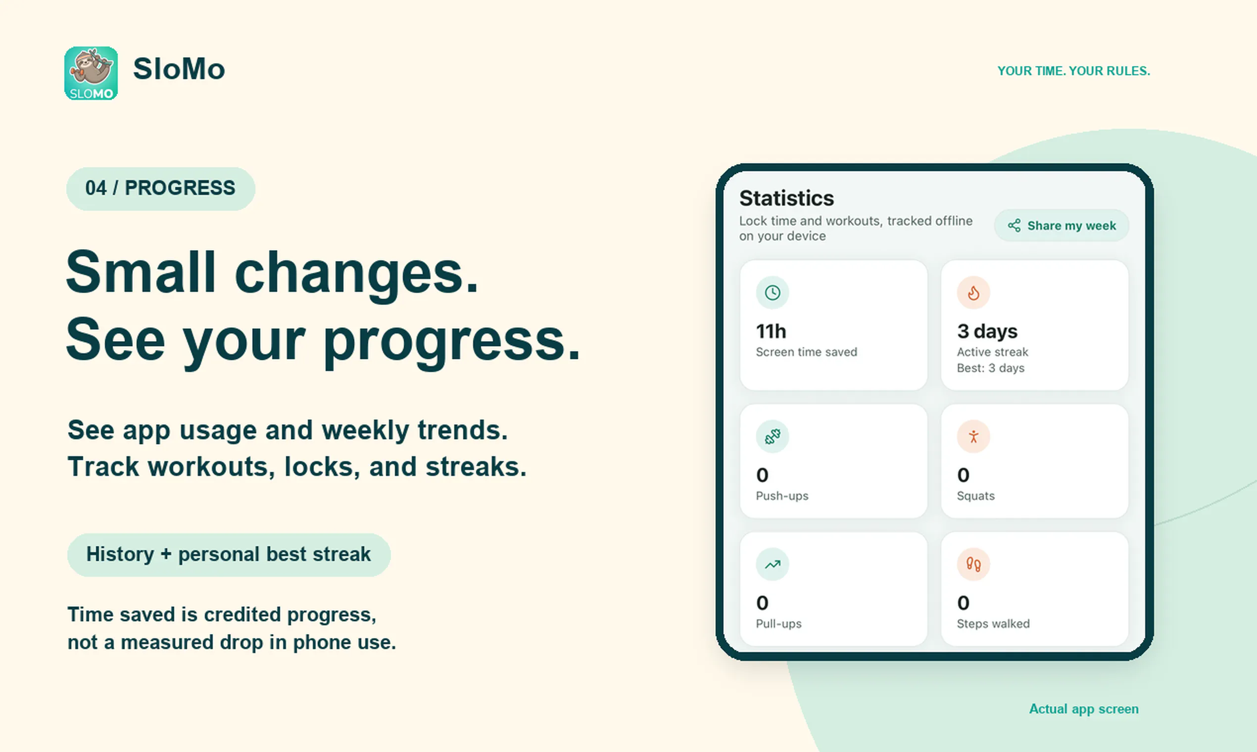 SloMo: Less Scrolling, More Living gallery image