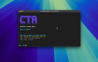 Computer Tasking Agent (CTA) gallery image