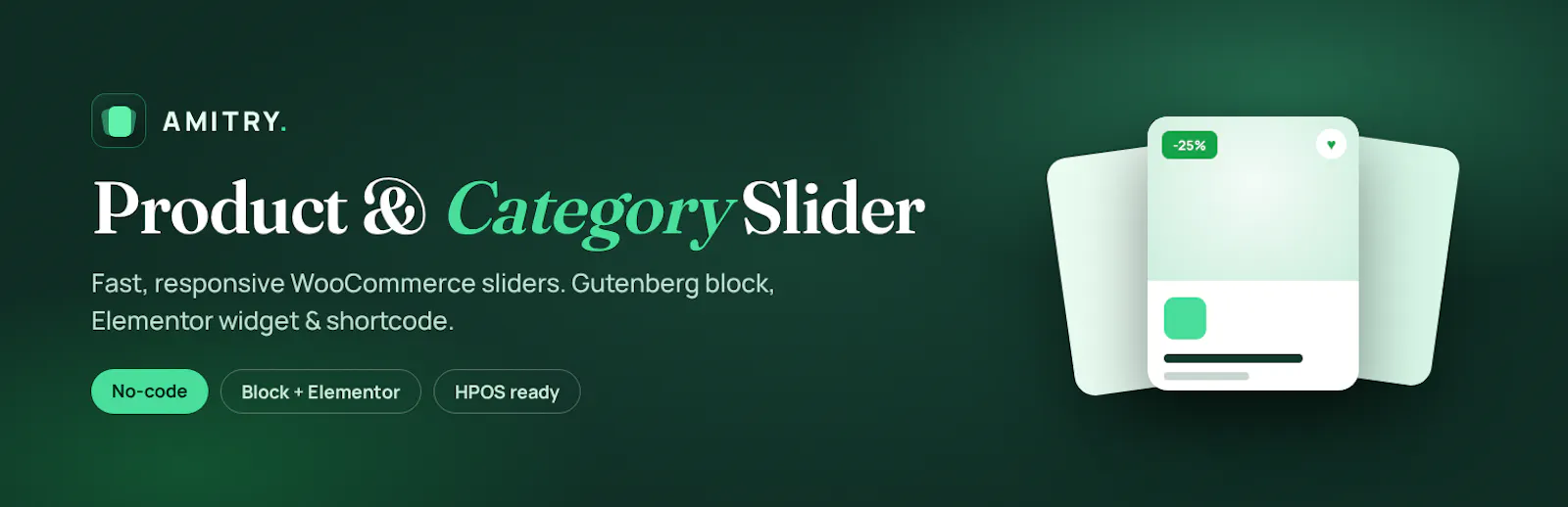 Amitry Product Category Slider screenshot 1
