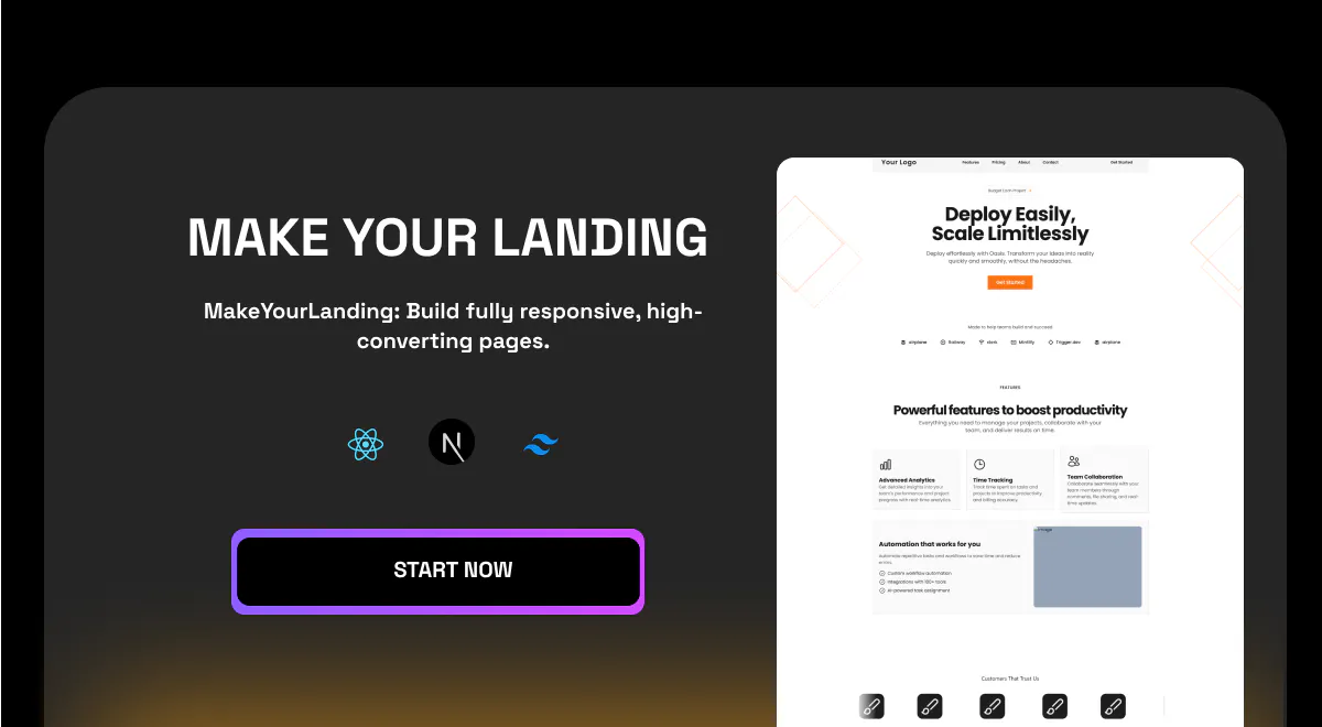 Make your landing
