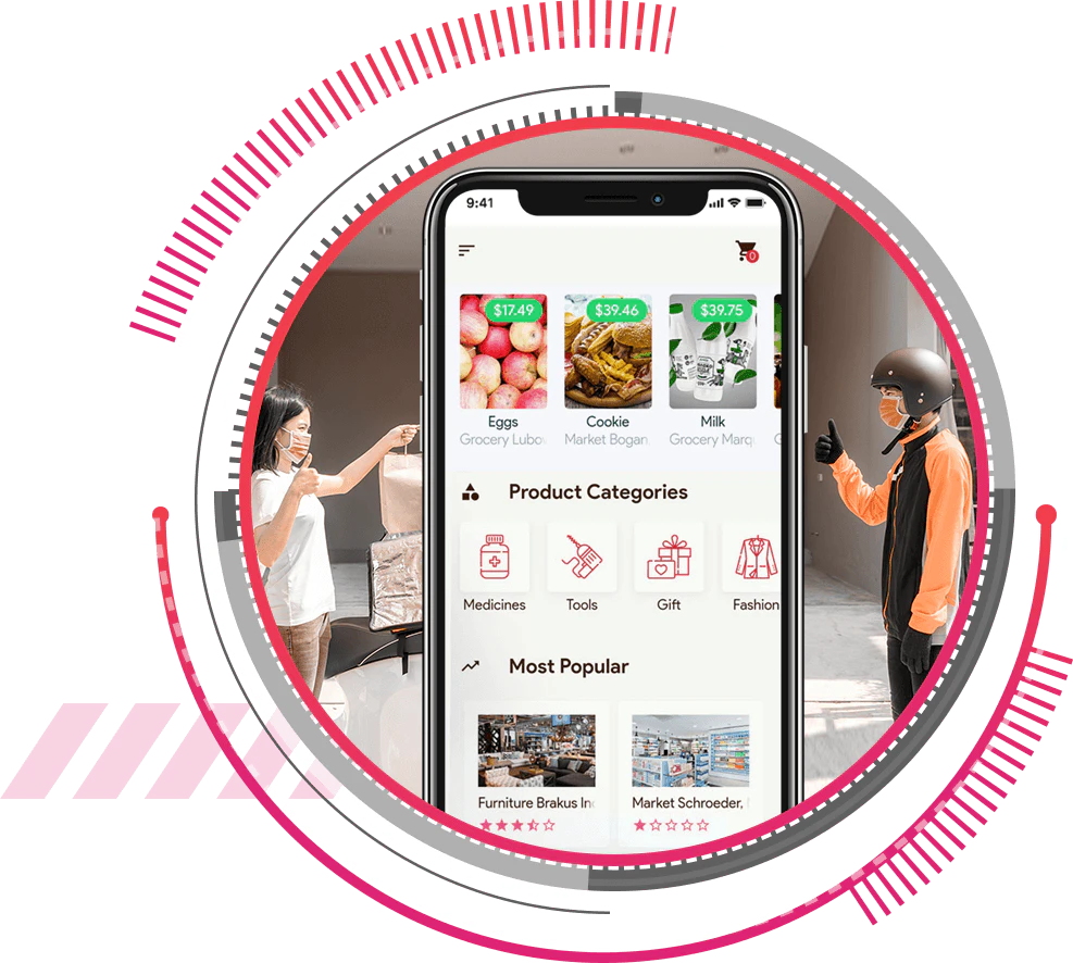 Customized On-Demand Delivery App