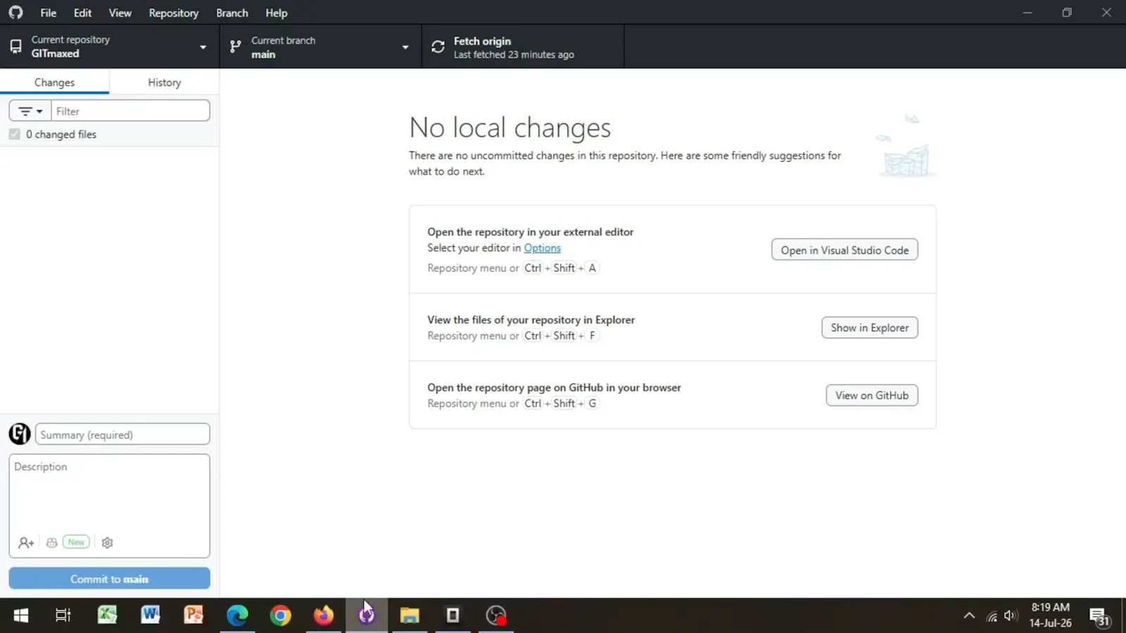 GitHub Desktop Multiple Accounts Edition screenshot 1