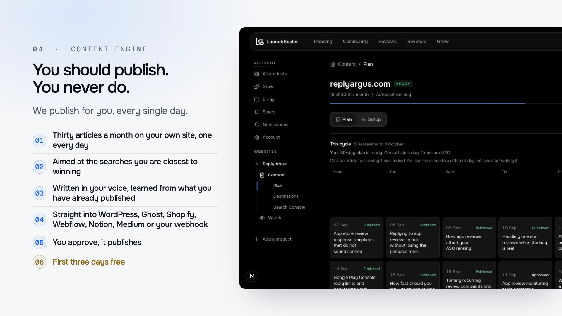 LaunchScaler gallery image