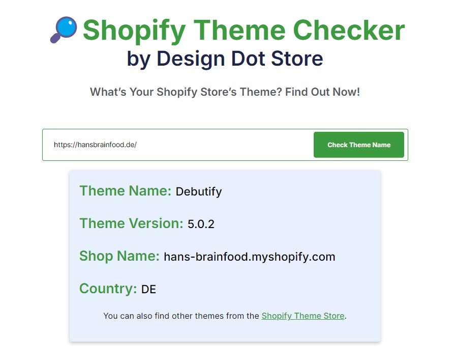 Shopify Store Checker a tema - Come trovare qualsiasi nome a tema Shopify Store media 2