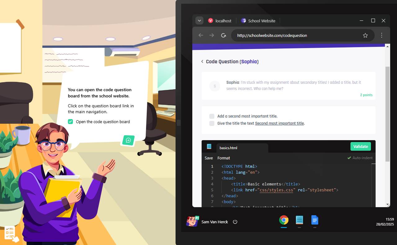 Média Rockit - Plateforme d'apprentissage en ligne pour le développement Web amusant et gamifié 7