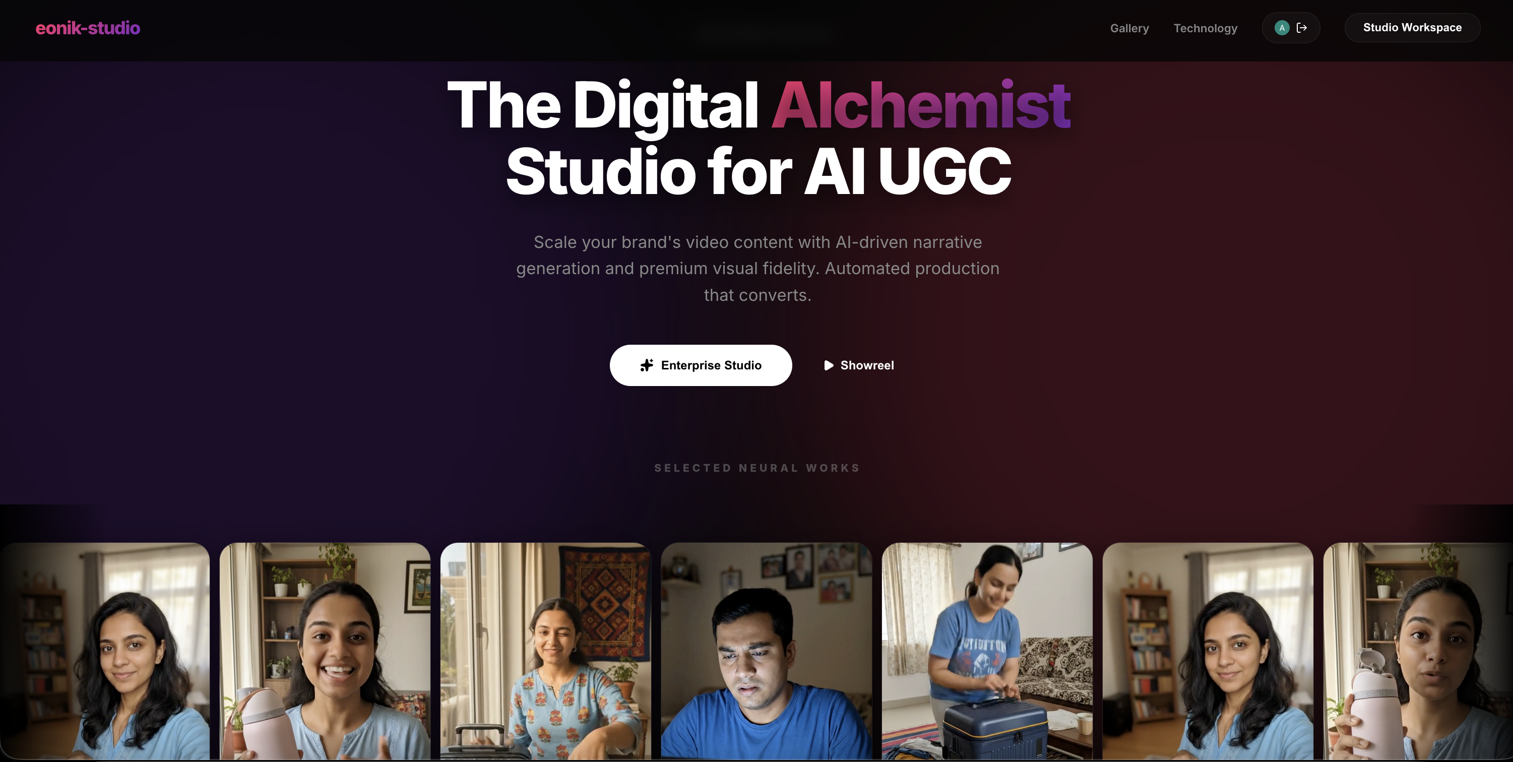 eonik-ugc - Main product screenshot demonstrating key features and user interface