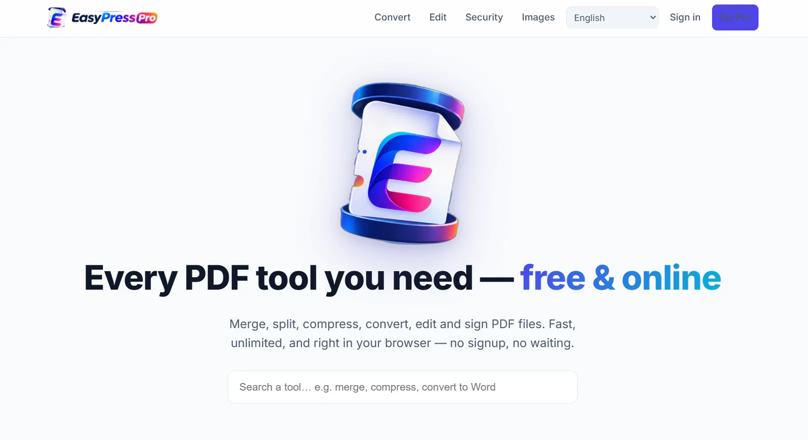 EasyPressPro — Free Online PDF Tools  gallery image