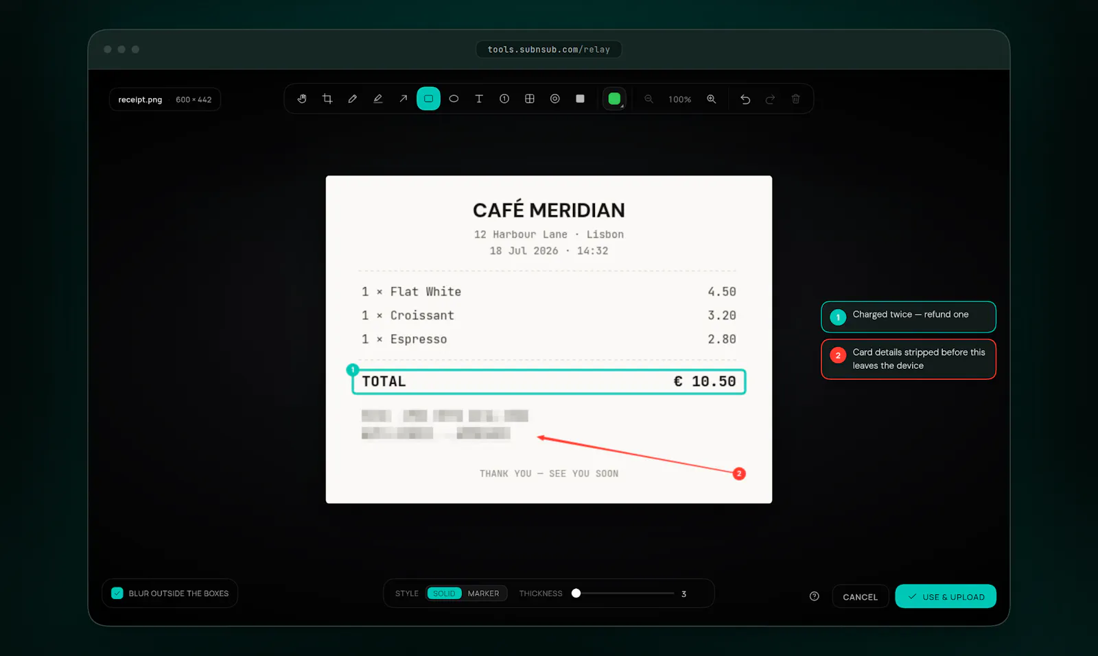 Markup Relay screenshot 3