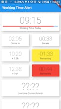 Working Time Alert gallery image