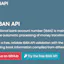 IBAN API-Validate IBAN and get Bank Data