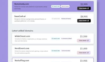 Easy Domainer gallery image