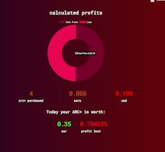 Simple Crypto Profit Calculator gallery image