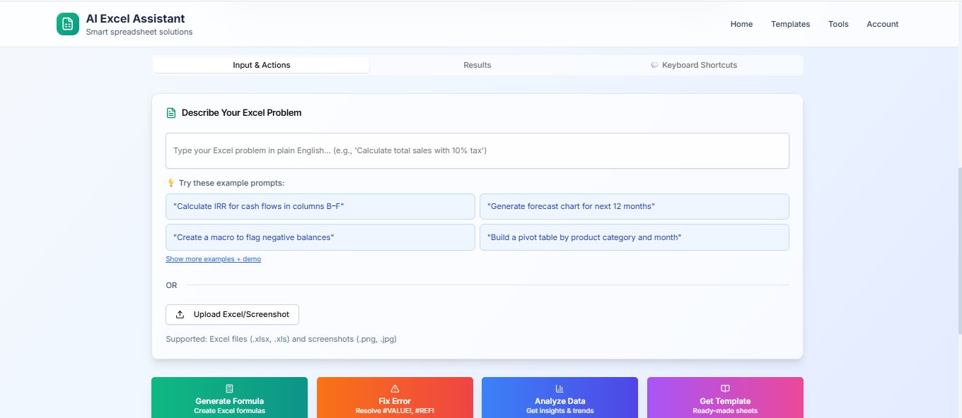 AI Excel– Your Smart Assistant gallery image