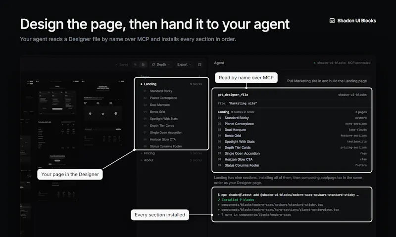 Shadcn UI Blocks 2.0 screenshot 8