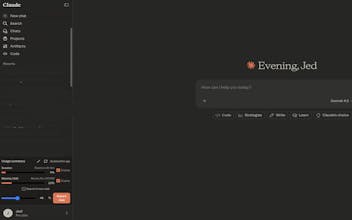 Claude Usage Tracker & Chat Exporter gallery image