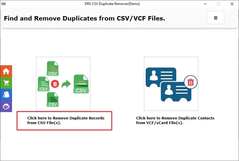 Média DRS SoftEch CSV Duplicata Remover - Nettoyer et organiser les fichiers CSV instantanément avec facilité 2