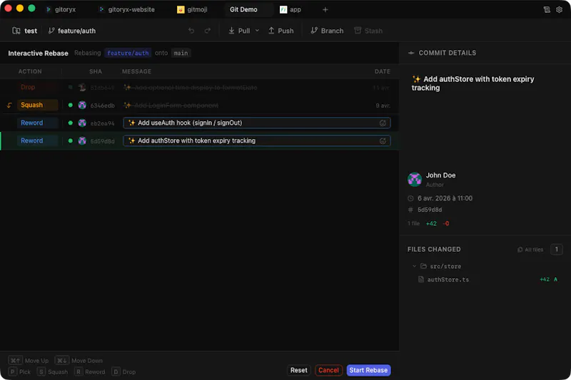 Gitoryx screenshot 3