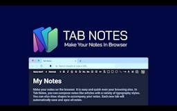 Tab Notes media 1