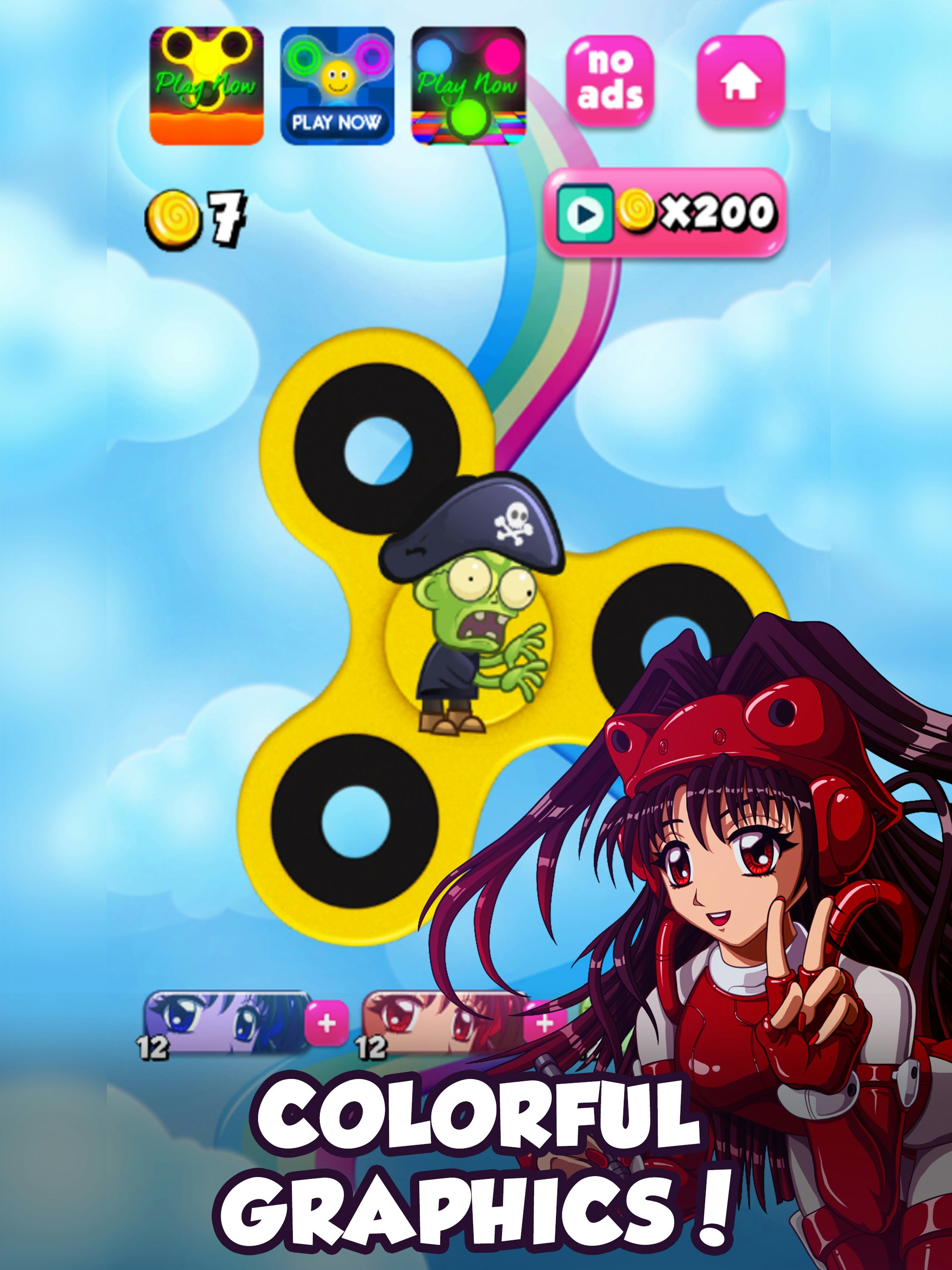 Ninja Kid vs Zombies Special - Fidget Spinner gallery image