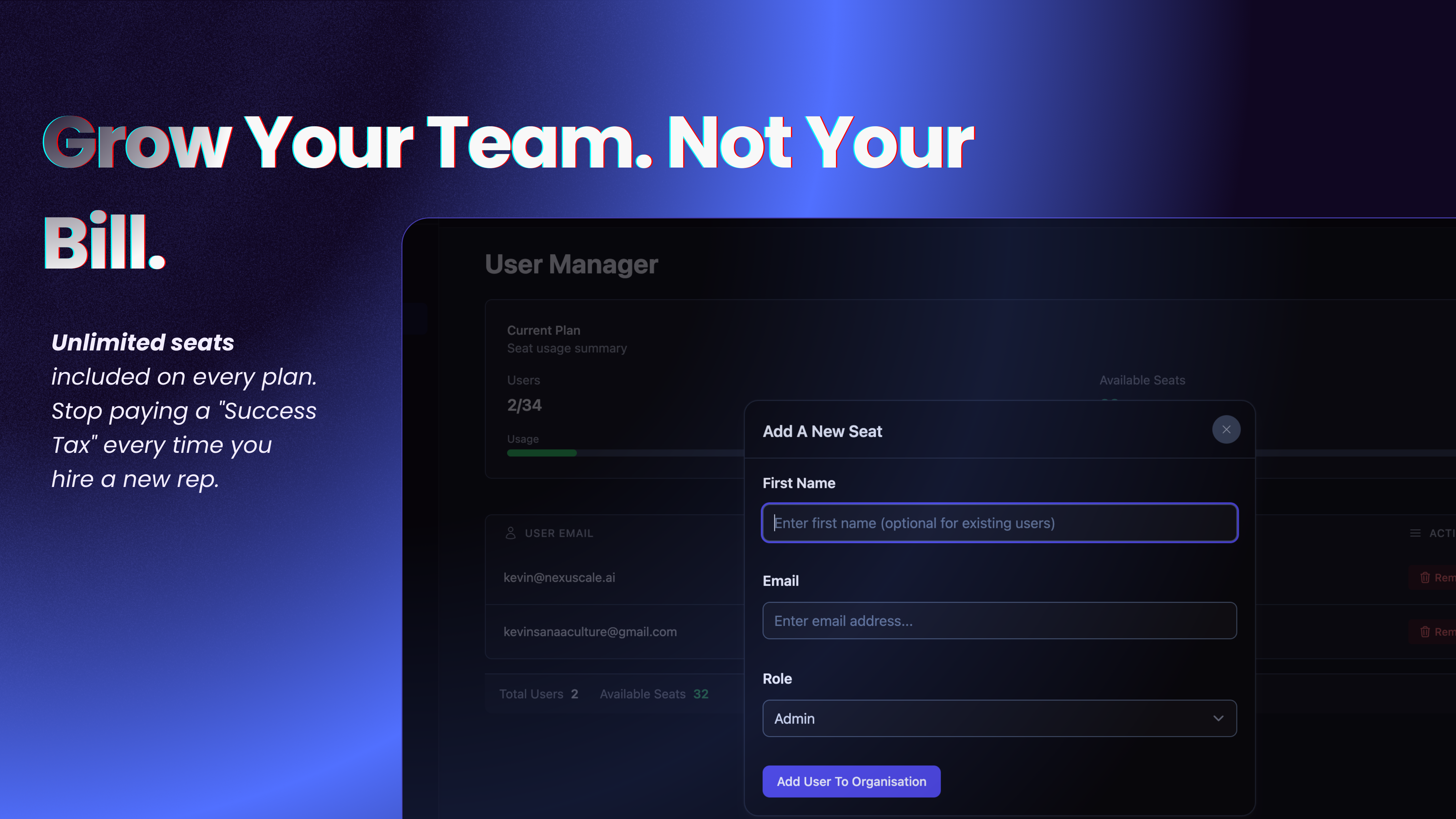 Nexuscale AI - Screenshot 3 showing product features and functionality
