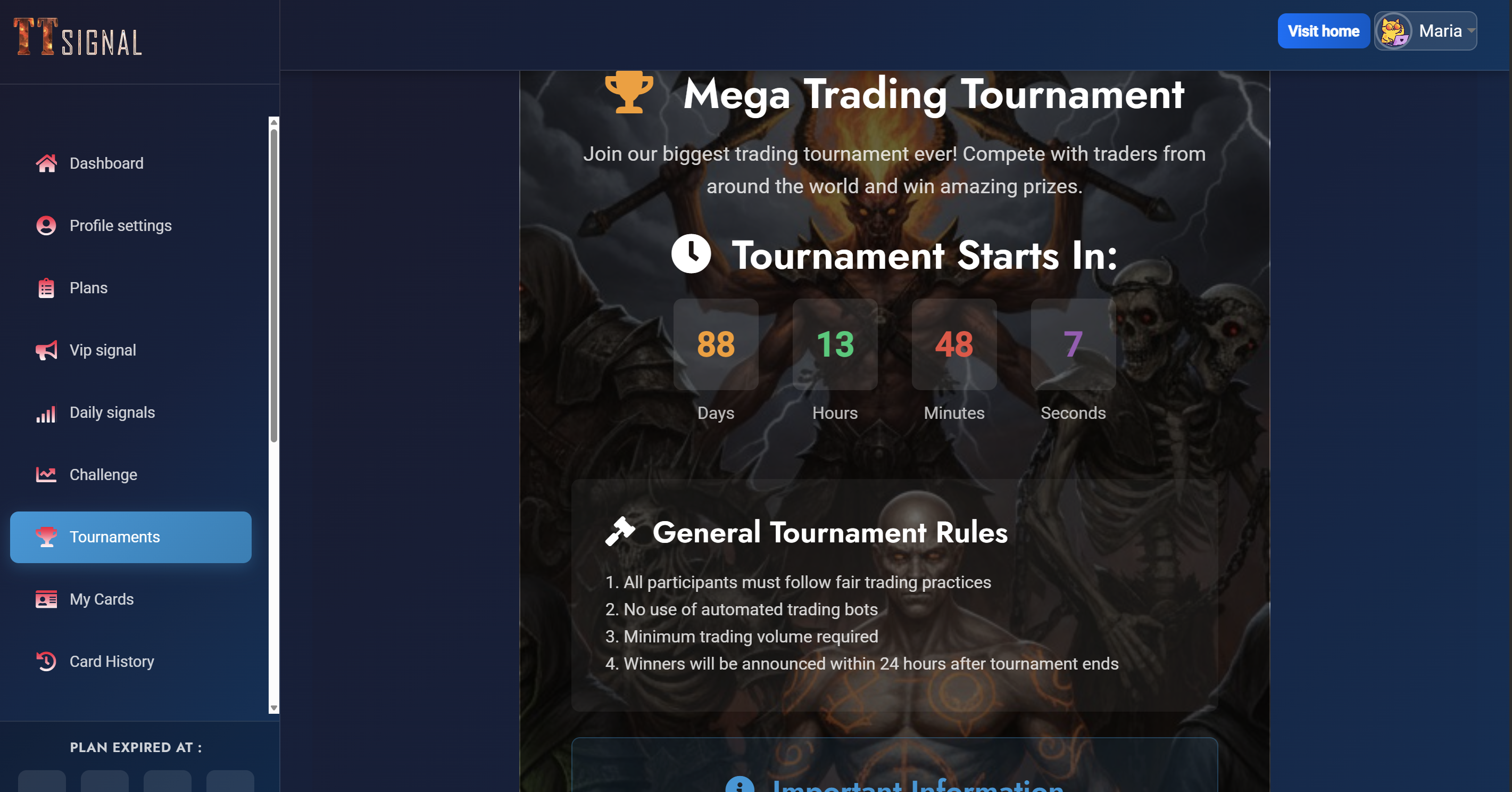 TTSIGNAL: Gamified Crypto Trading gallery image