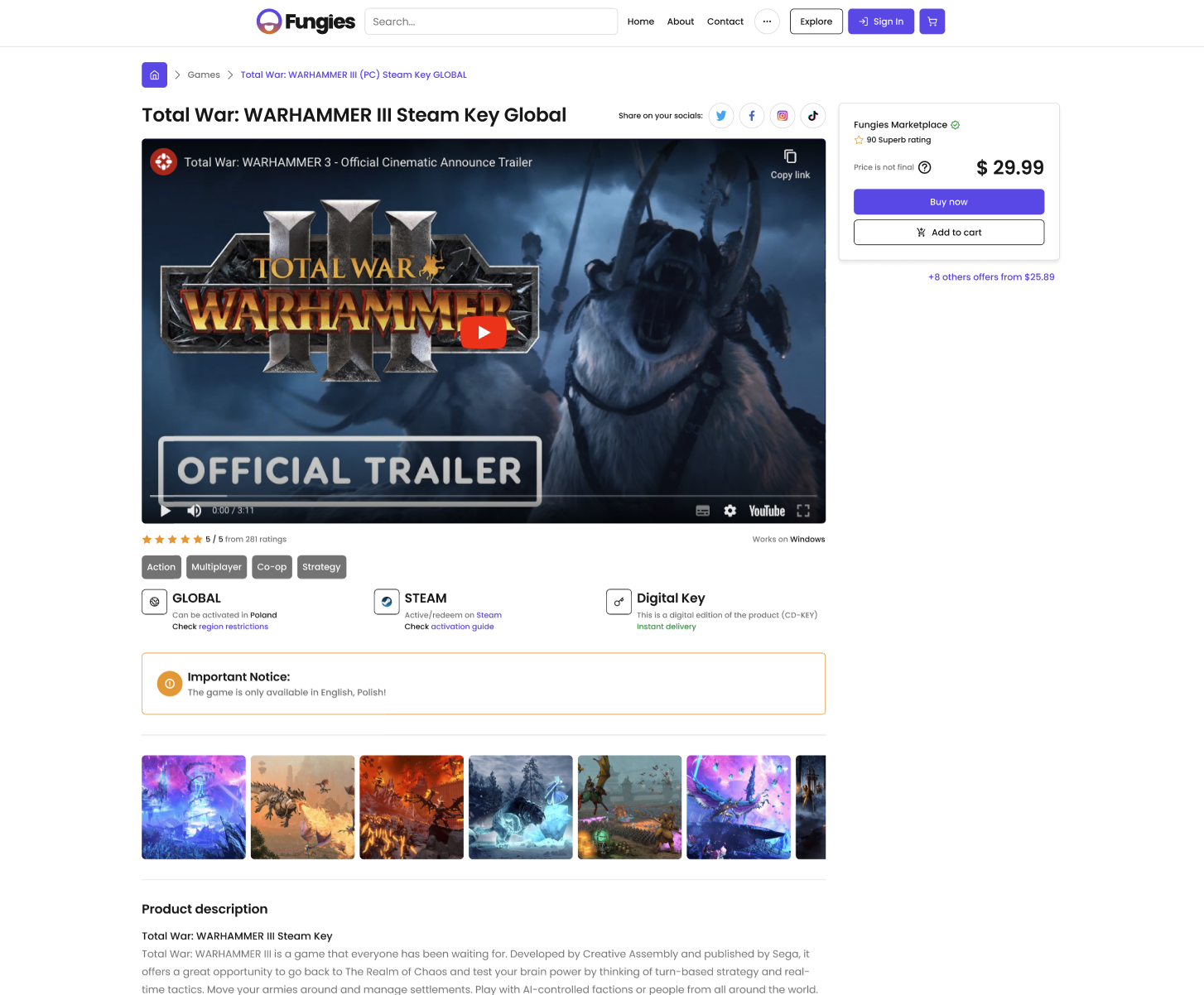 Fungies.io - सभी-एक डिजिटल भुगतान और भंडार मीडिया 8